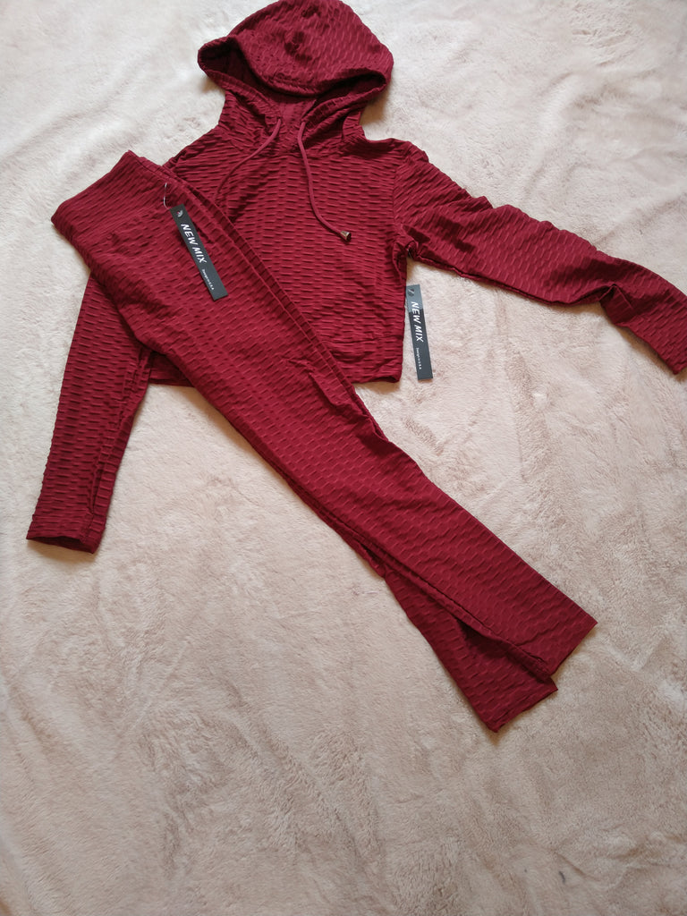 Butt accentuating ruch jogging/ yoga set - Always Better Buys