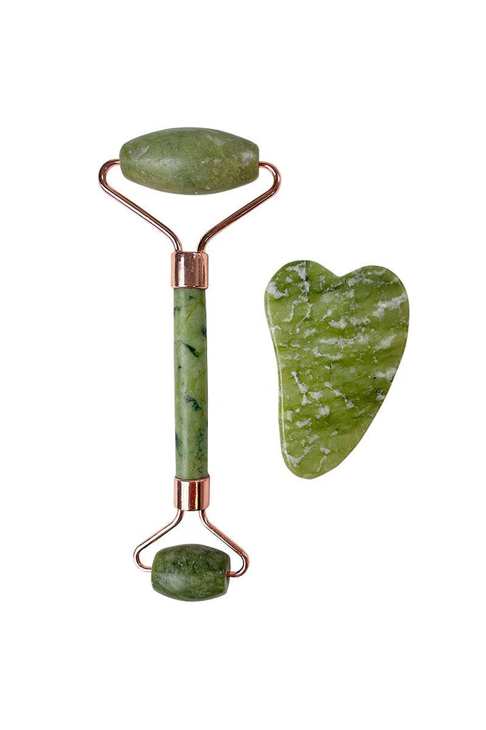 JADE ROLLER GUA SHA SET - Always Better Buys